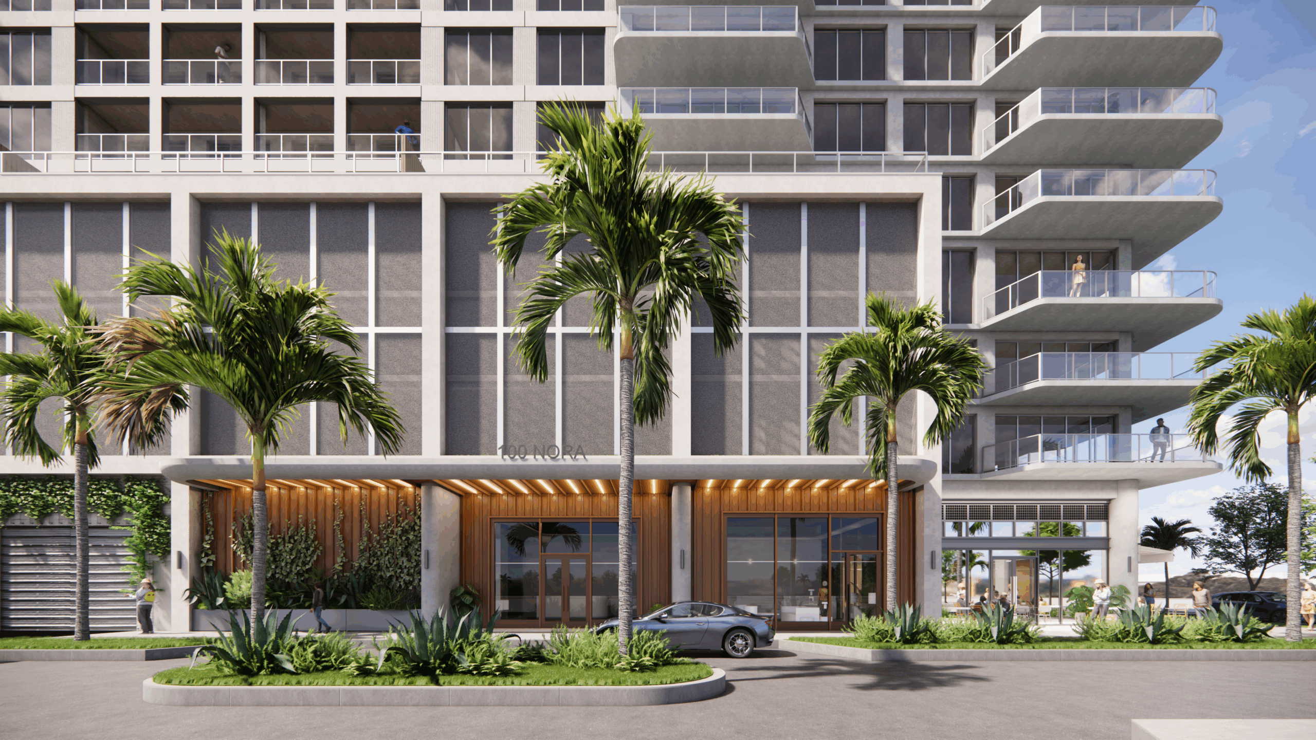 9 - ELEVATION PERSP - W BUILDING - MADIERA